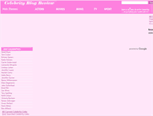 Tablet Screenshot of celebrityblogreview.easyschoolsearch.com