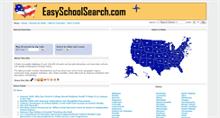 Desktop Screenshot of easyschoolsearch.com