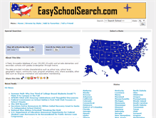 Tablet Screenshot of easyschoolsearch.com